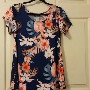 Summertime Bright Colorful Blouse